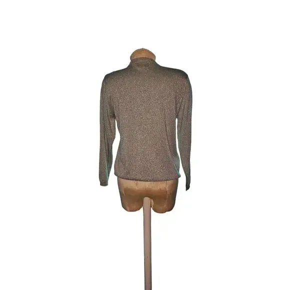 Vintage Hasting & Smith silver metalic‎ sweater small - Picture 2 of 4